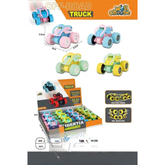 Color Matching Roll Car – Inertia-Powered 4WD Off-Road Toy Vehicle | Shockproof, Somersault & Fall-Resistant Huili Toy Car